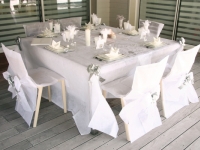 Déco de table de baptême ou communion