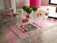 Déco de table de baptême ou communion